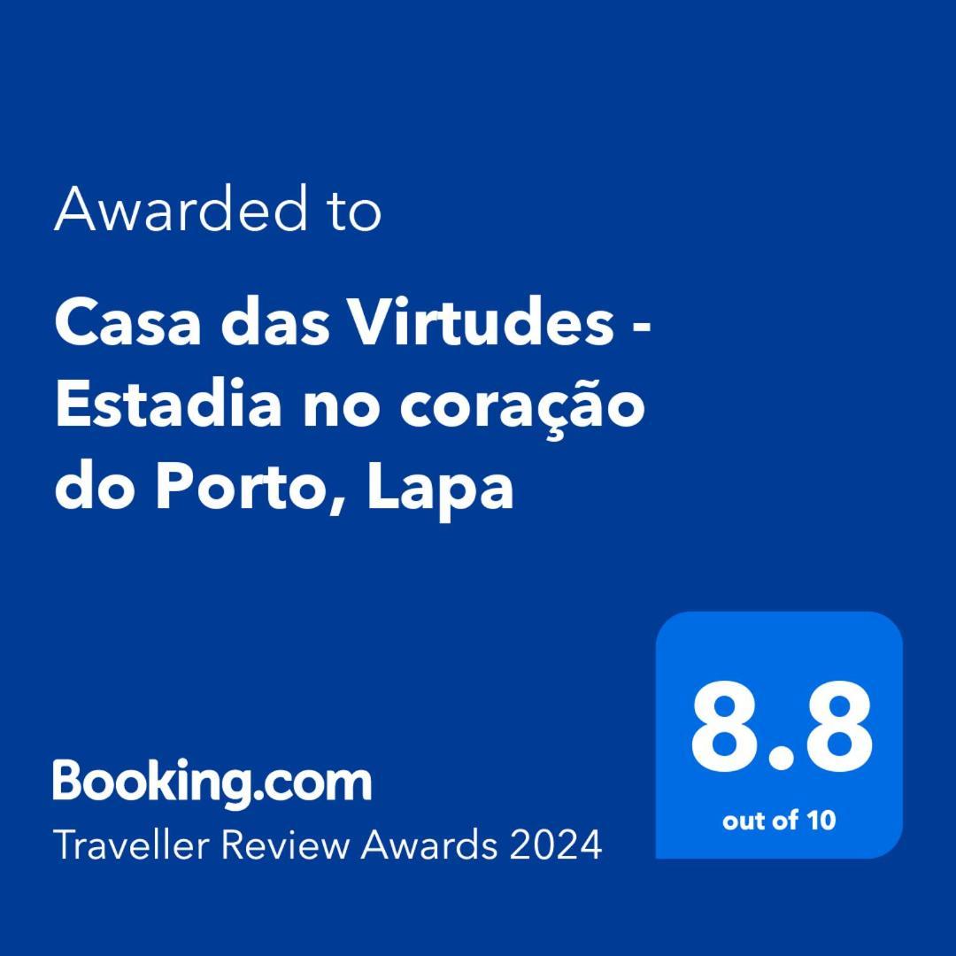 Casa Das Virtudes - Estadia No Coracao Do Porto, Lapa Εξωτερικό φωτογραφία